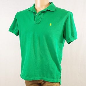 Polo by Ralph Lauren Green Polo Shirt (L)